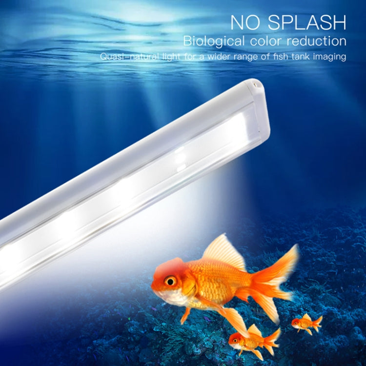 Lampada con staffa acquatica LED per acquario in vetro per acquario a doppia fila XY-40, spina americana, XY-40 Double Rows