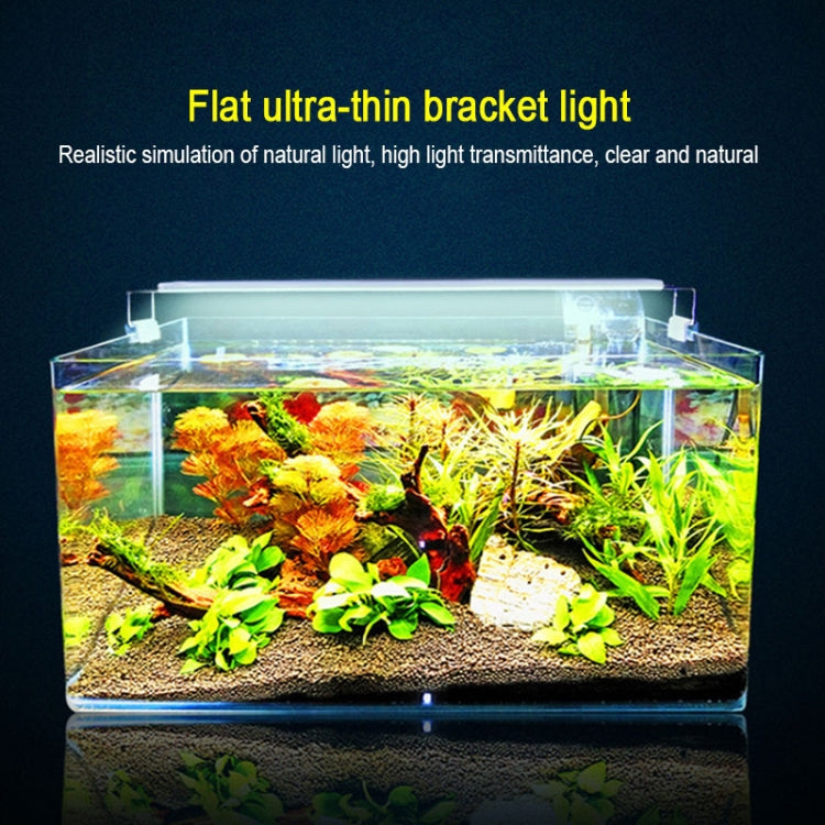 Lampada con staffa acquatica LED per acquario in vetro per acquario a doppia fila XY-40, spina americana, XY-40 Double Rows