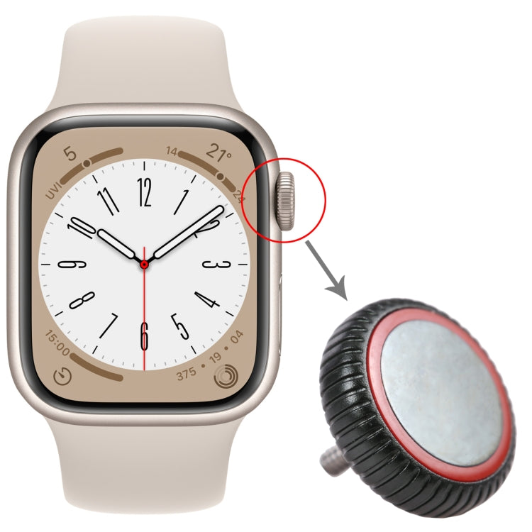 Sostituzione del dado della corona dell'orologio per Apple Watch Series 8 (LTE), For Apple Watch Series 8 (LTE)