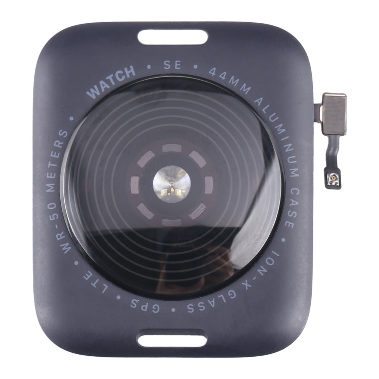 Cover posteriore in vetro con bobina di ricarica wireless per Apple Watch Series SE 2022 44mm LTE Edition, For Watch Series SE 2022 44mm LTE