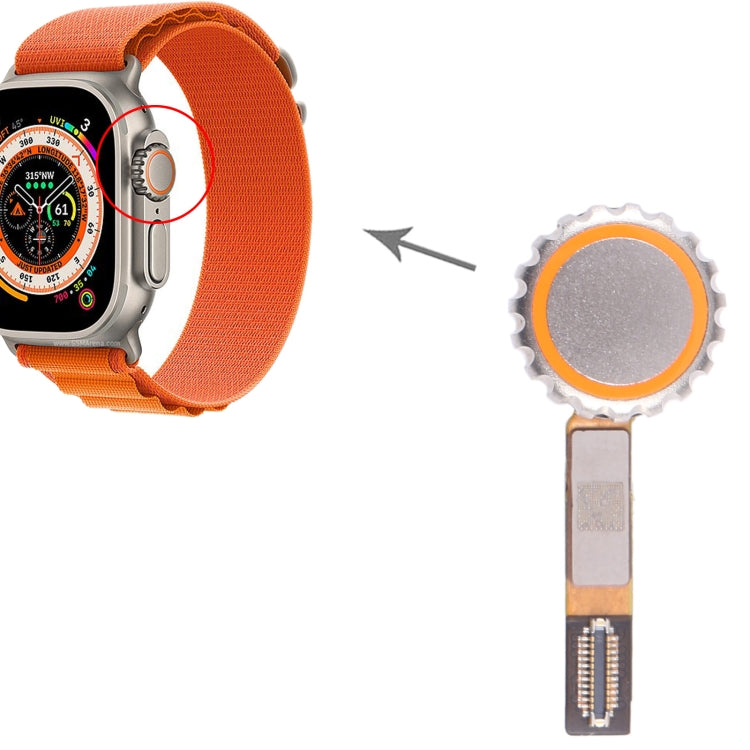 Per Apple Watch Ultra 49mm Watch Crown Spin Axis Flex Cable, For Apple Watch Ultra 49mm