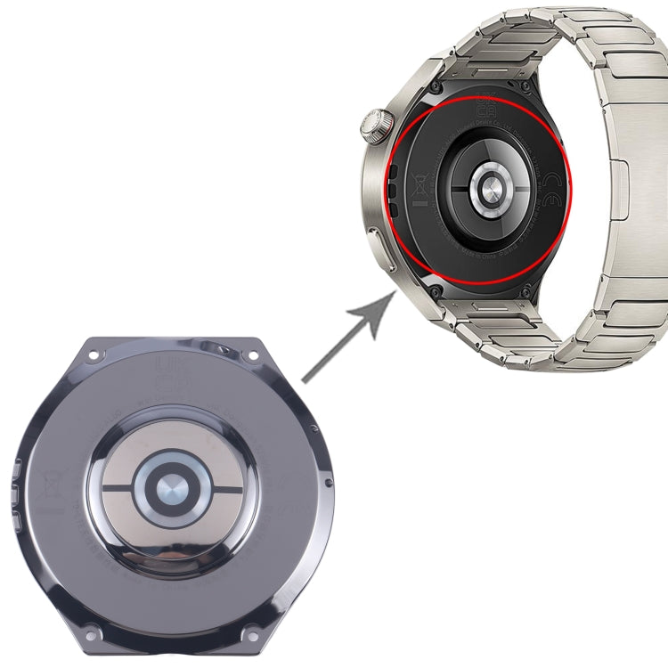 Cover posteriore originale con modulo di ricarica wireless per Huawei Watch 4 Pro, For Huawei Watch 4 Pro(Original With Wireless Charging Module)