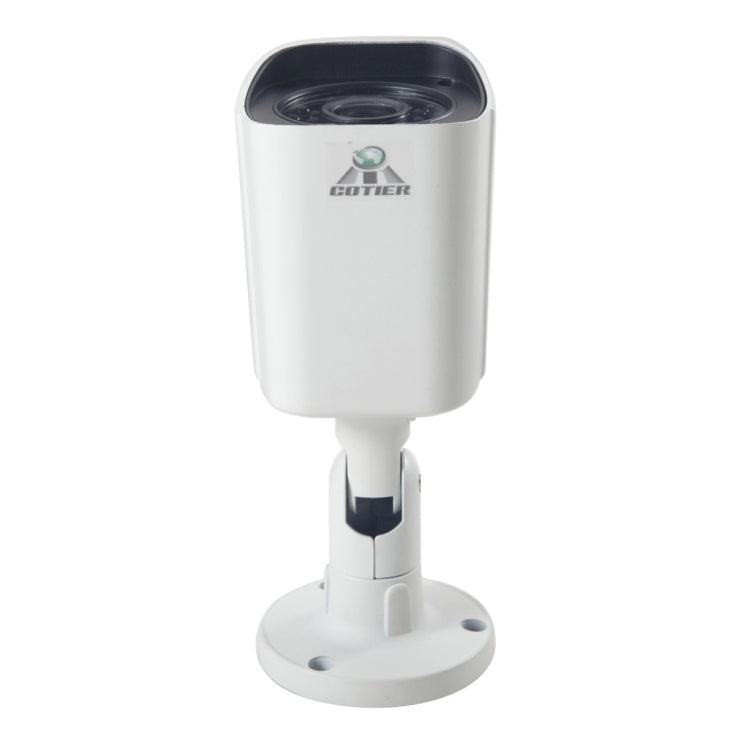 Fotocamera AHD impermeabile certificata CE e RoHS 636A con obiettivo da 3,6 mm e 3 MP con 24 LED IR, supporto per visione notturna e bilanciamento del bianco, 636A-W, 636A-L, 636A-H2