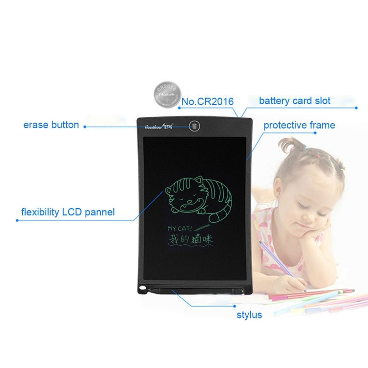 Howshow 8.5 inch E-Note LCD Pressure Sensing Paperless Writing Tablet/Board, 8.5 inch Black, 8.5 inch Green, 8.5 inch Blue, 8.5 inch Red, 8.5 inch White