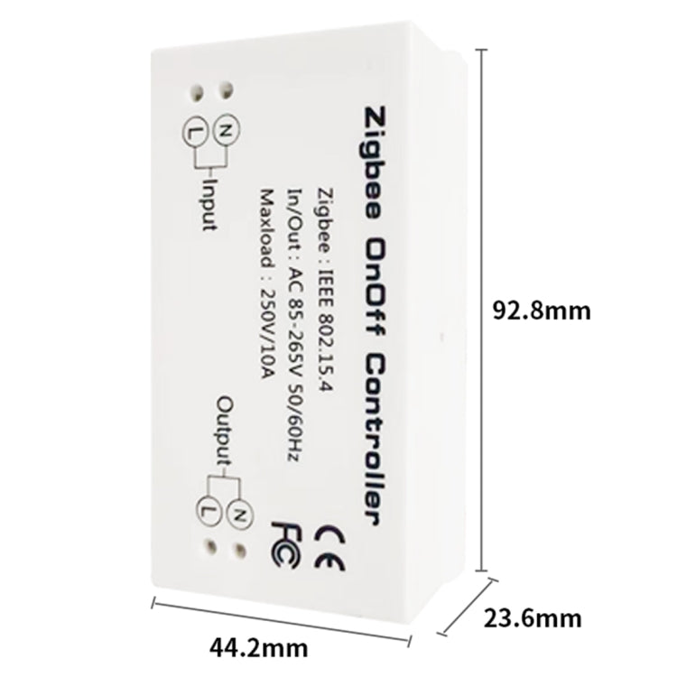 Zigbee Intelligent Wireless Switch Controller 85-265V 50-60Hz IEEE 802.15.4
