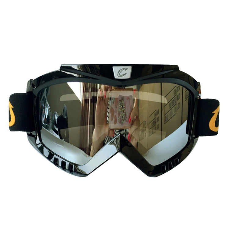 Occhiali da moto con maschera da equitazione per casco da motociclista, occhiali da fuoristrada resistenti al vento e alla sabbia, maschere rimovibili