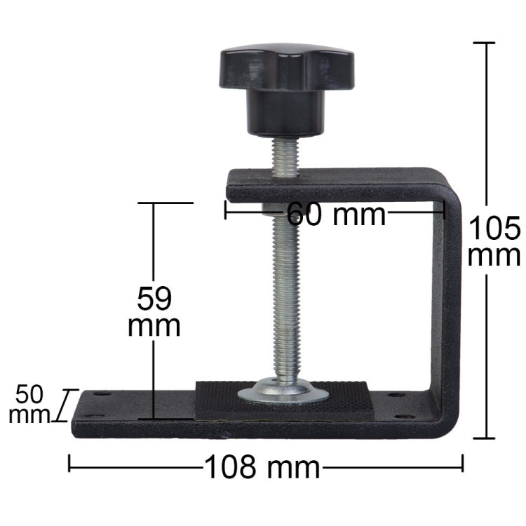 Staffa di fissaggio da tavolo per freno a mano con deriva USB lineare per simulazione di gioco di corse universale, Desktop Fixing Bracket