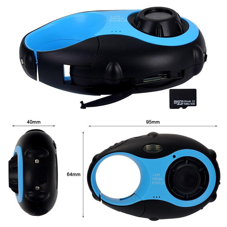 Mini Keychain Camera with 5MP 1.5 Inch Color Screen Digital Camera Gift for Kids