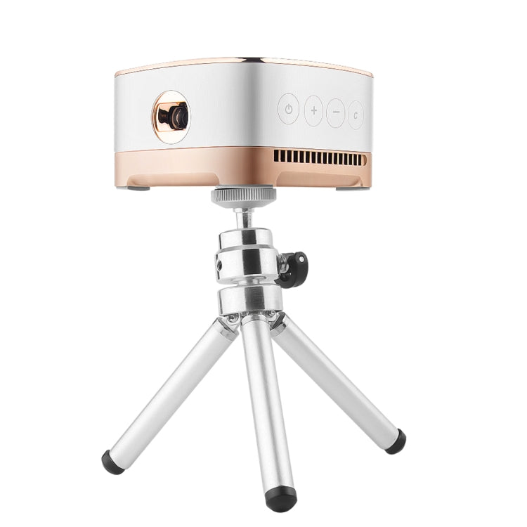 P07-D Mini Proiettore LED Bluetooth Home Theater Android da 50 lumen con telecomando, supporto Micro SD e Micro USB, WiFi e uscita audio