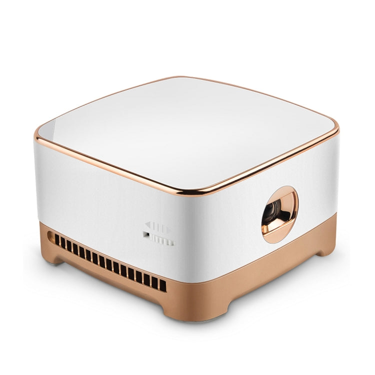 P07-D Mini Proiettore LED Bluetooth Home Theater Android da 50 lumen con telecomando, supporto Micro SD e Micro USB, WiFi e uscita audio
