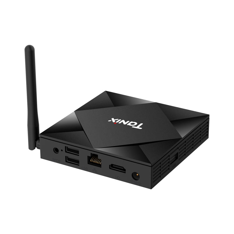 TANIX TX6s 4K Smart TV BOX Lettore multimediale Android 10 con telecomando, Quad Core Allwinner H616, RAM: 4 GB, ROM: 32 GB, WiFi 2,4 GHz/5 GHz, Bluetooth, presa EU, 4GB+32GB