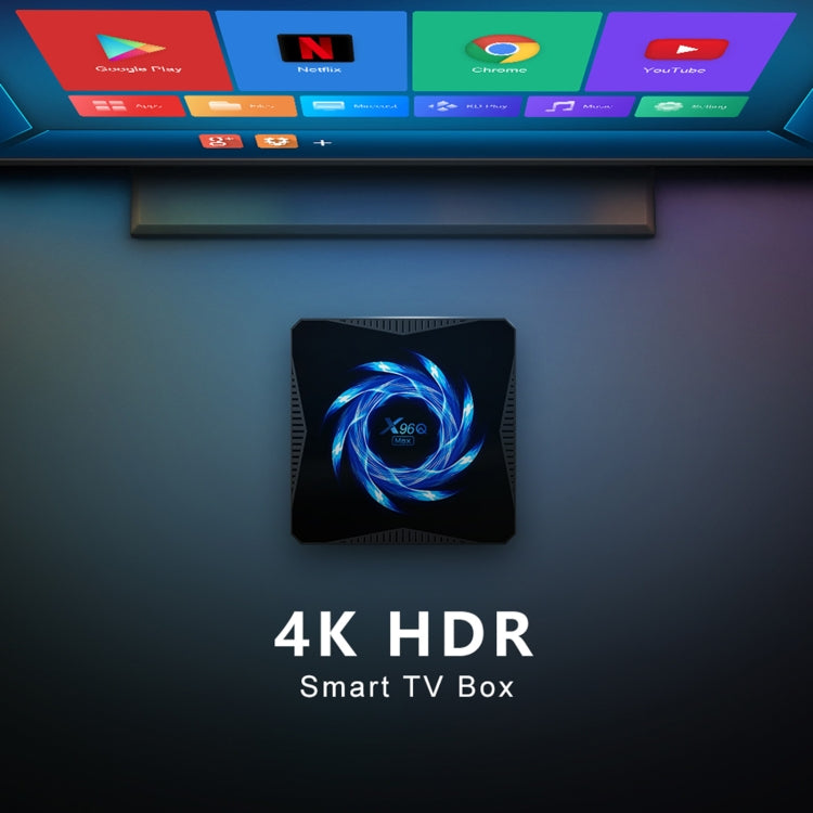 TANIX X96Q Max 4K Smart TV BOX Lettore multimediale Android 10 con telecomando, Quad Core Allwinner H616, RAM: 4 GB, ROM: 64 GB, WiFi 2,4 GHz/5 GHz, presa EU, 4GB+64GB