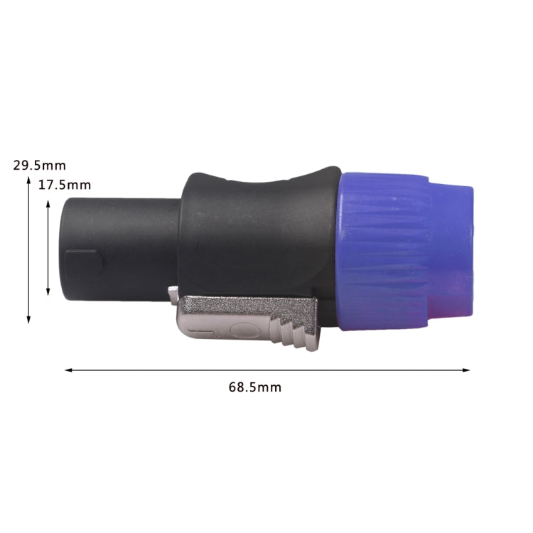 NL4FC 2221 Connettore audio per altoparlante maschio a 4 pin, 1pc