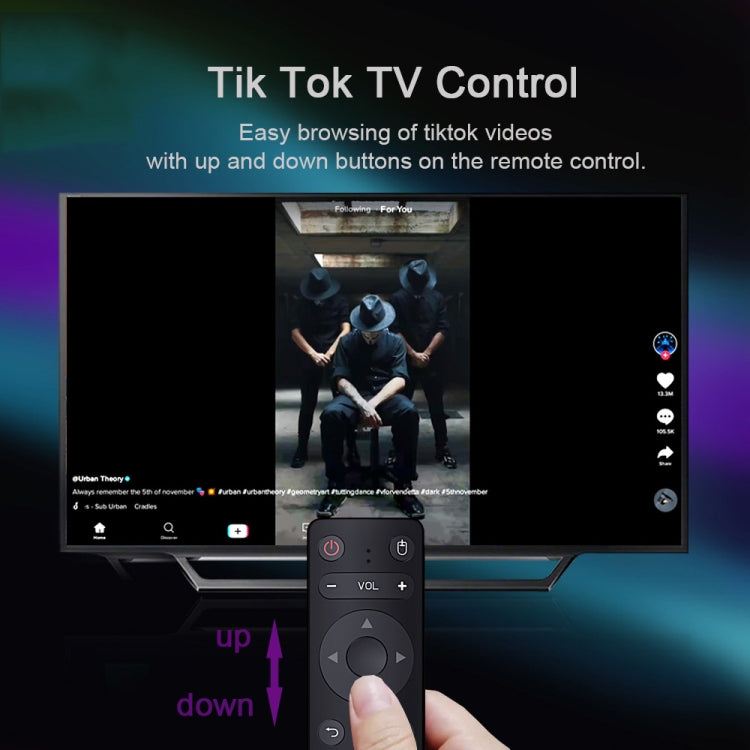 H96 Max 8K Smart TV BOX Lettore multimediale Android 11.0 con telecomando, Quad Core RK3566, RAM: 4 GB, ROM: 32 GB, doppia frequenza 2,4 GHz WiFi / 5G, 4GB+32GB, US Plug, 4GB+32GB, EU Plug, 4GB+32GB, UK Plug, 4GB+32GB, AU Plug