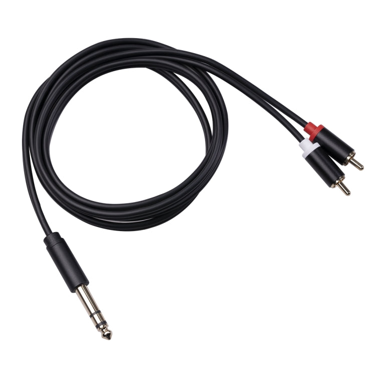 3685 Cavo audio stereo maschio da 6,35 mm a doppio RCA maschio, 1.5m, 3m, 5m