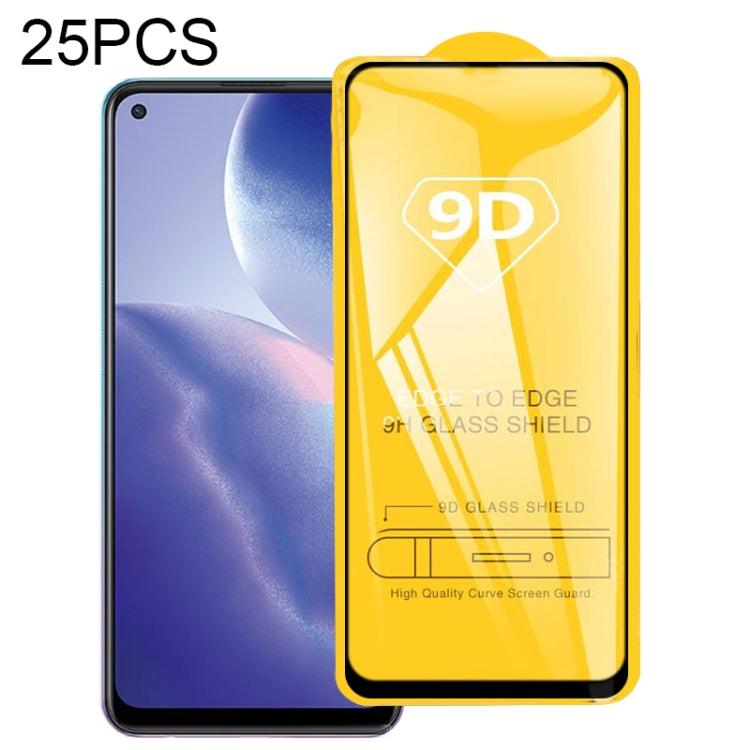 25 pellicole in vetro temperato a schermo intero con colla piena 9D, For OPPO Reno5 Z (25 PCS), For OPPO A74 5G (25 PCS), For OPPO F19 (25 PCS), For OPPO A54 (25 PCS), For OPPO Find X3 Lite (25 PCS), For OPPO F19 Pro / F19 Pro+ (25 PCS)