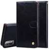 Custodia in pelle a vibrazione orizzontale con struttura in cera d'olio stile business con supporto, slot per schede e portafoglio, For Xiaomi Redmi 9T, For Xiaomi Redmi Note 9T, For Xiaomi Redmi Note 10, For Xiaomi Redmi K40 / K40 Pro