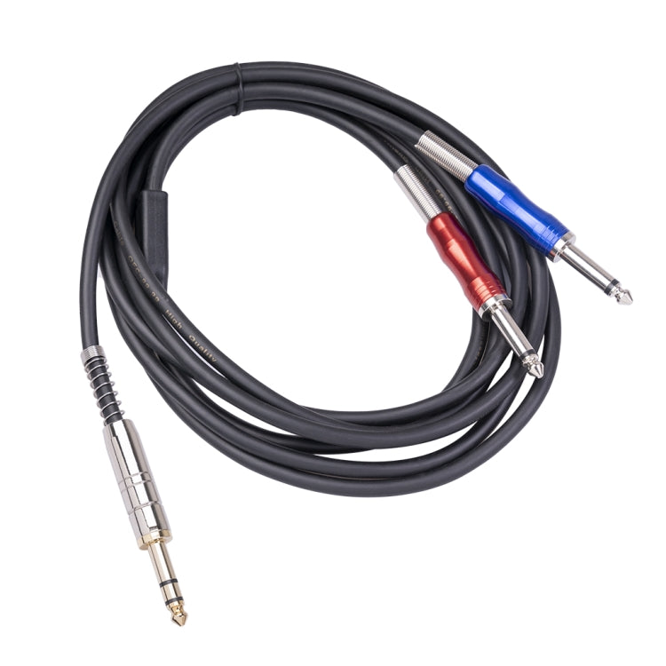 Cavo audio stereo da 6,35 mm maschio a doppio mono da 6,35 mm, 1.8m, 3m, 5m