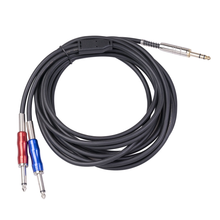 Cavo audio stereo da 6,35 mm maschio a doppio mono da 6,35 mm, 1.8m, 3m, 5m