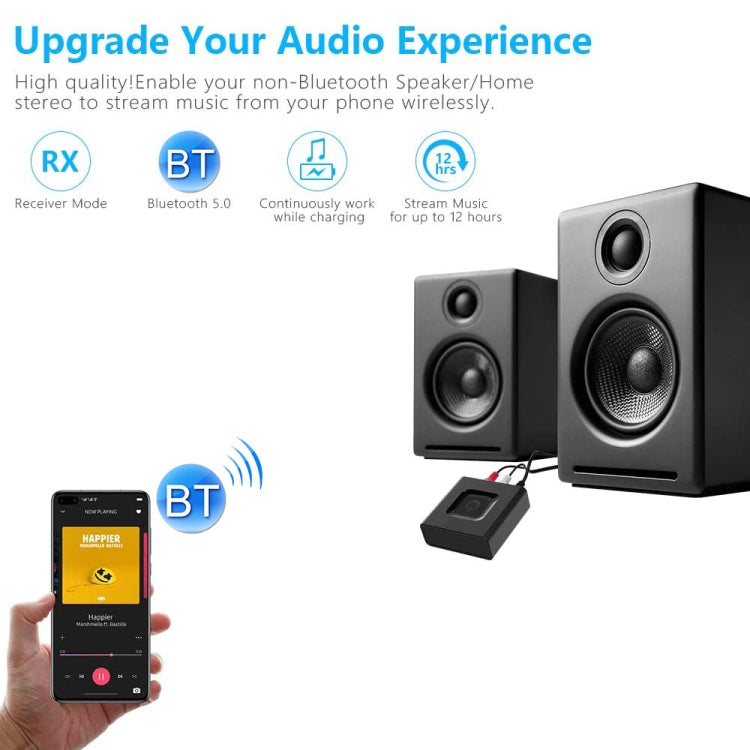 YQ-863 Adattatore audio digitale-analogico da fibra ottica a RCA da 3,5 mm Ricevitore Bluetooth 5.1, YQ-863