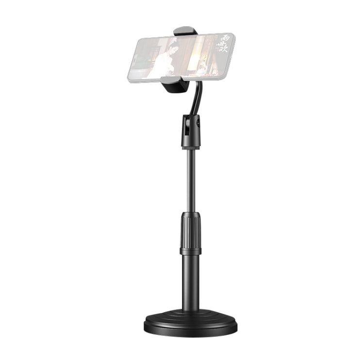 Supporto da tavolo Supporto per tablet per telefono cellulare Supporto per trasmissione in diretta Supporto per disco telescopico, Holder + Fill Light, Holder + Remote Control