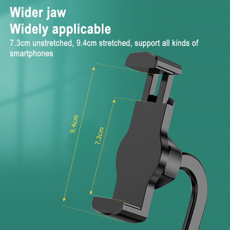 Supporto da tavolo Supporto per tablet per telefono cellulare Supporto per trasmissione in diretta Supporto per disco telescopico, Holder + Fill Light, Holder + Remote Control