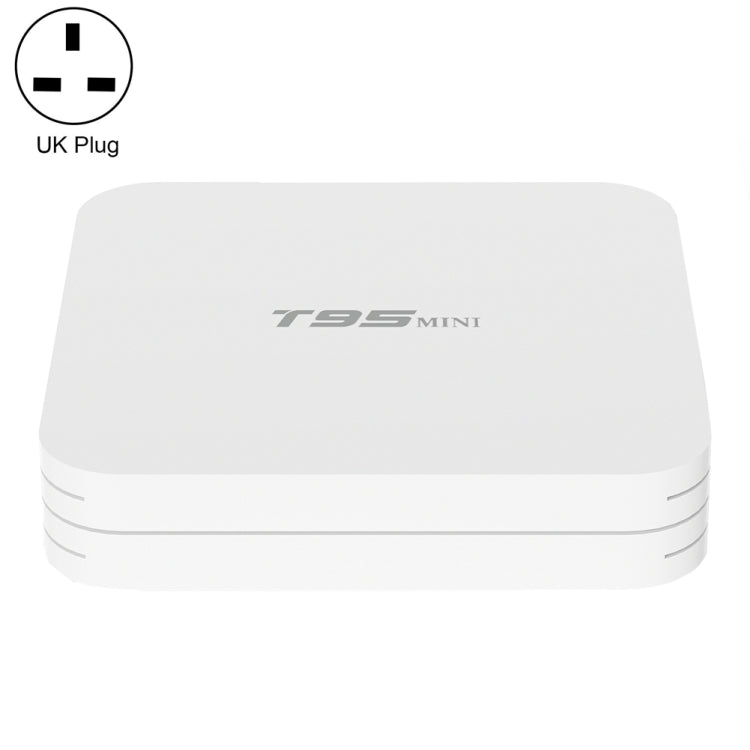 T95MINI 4K HD Network TV Set Top Box, Android 10.0, Allwinner H313 Quad Core 64-bit Cortex-A53, 1GB + 8GB, Supporto 2.4G WiFi, HDMI, AV, LAN, USB 2.0,, EU Plug, US Plug, UK Plug, AU Plug