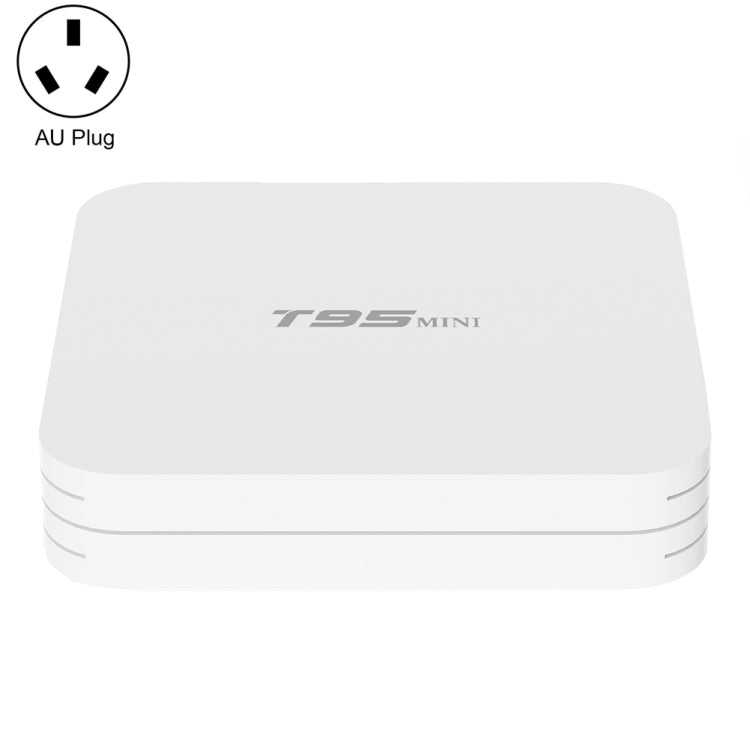 T95MINI 4K HD Network TV Set Top Box, Android 10.0, Allwinner H313 Quad Core 64-bit Cortex-A53, 1GB + 8GB, Supporto 2.4G WiFi, HDMI, AV, LAN, USB 2.0,, EU Plug, US Plug, UK Plug, AU Plug