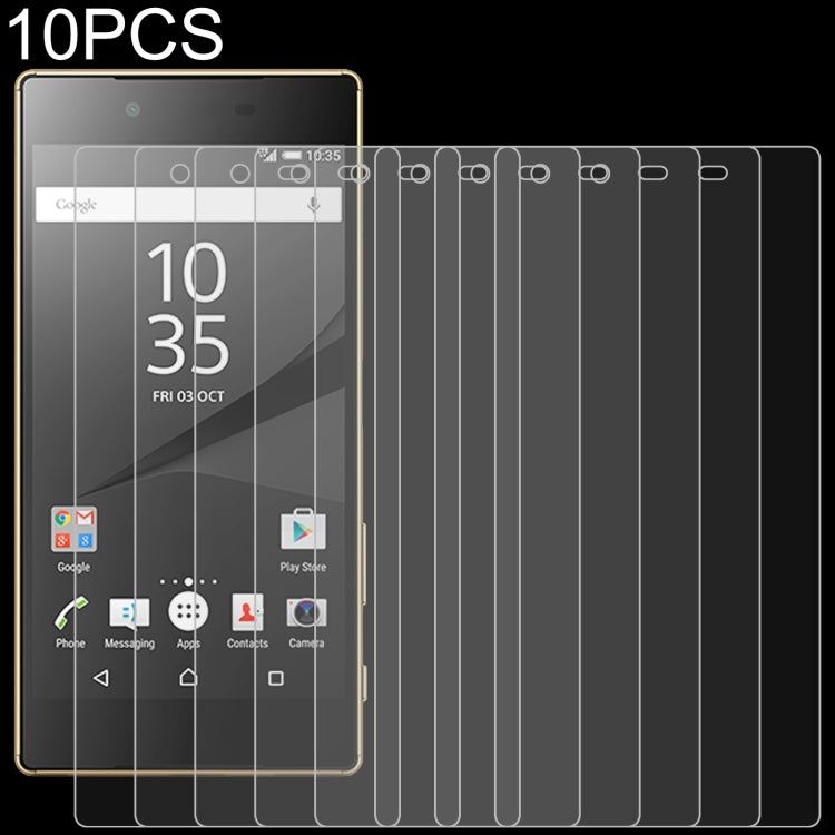 10 pellicole in vetro temperato da 0,26 mm 9H 2,5D, For Sony Xperia XZ5 (10 PCS), For Alcatel 1C 2019 (10 PCS), For Lenovo A6 Note (10 PCS), For Alcatel 3L (10 PCS), For Lenovo Z6 (10 PCS), For Coolpad Legacy (10 PCS), For Cubot Quest Lite (10 PCS)