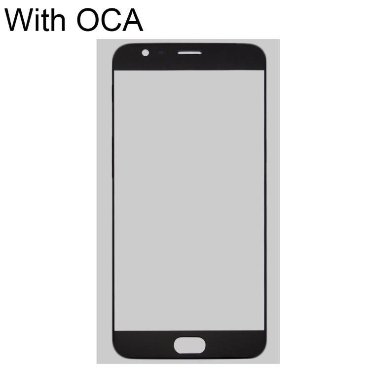 Lente in vetro esterno per schermo frontale con adesivo otticamente trasparente OCA per OnePlus, 3, 5, 5T, 6, 6T, 7, 7T, 8T, 9 / 9R