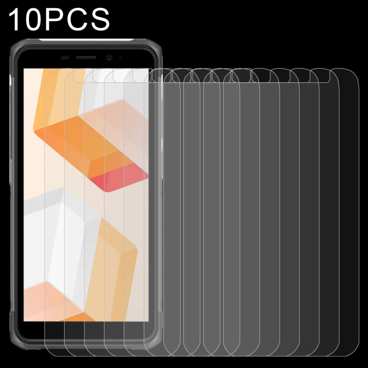 10 pellicole in vetro temperato da 0,26 mm 9H 2,5D, For Ulefone Armor X10 (10 PCS), For Oukitel WP16 (10 PCS), For Wiko T3 (10 PCS), For Blackview A55 (10 PCS), For Doogee V20 5G (10 PCS), For Ulefone Note 13P (10 PCS), For Blackview A95 (10 PCS)