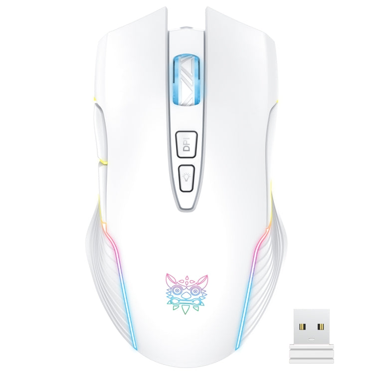 Mouse wireless con illuminazione RGB ONIKUMA CW905 2.4G, CW905 Wireless Mouse(Black), CW905 Wireless Mouse(Pink), CW905 Wireless Mouse (Grey White)