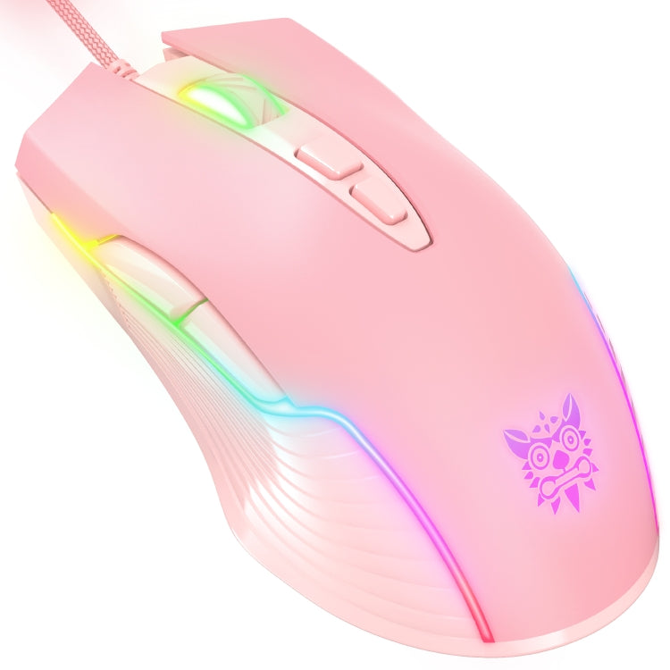 Mouse cablato con illuminazione RGB ONIKUMA CW905, CW905 Wired Mouse(Red Orange Green), CW905 Wired Mouse(Purple), CW905 Wired Mouse(White), CW905 Wired Mouse(Pink), CW905 Wired Mouse(Black), CW905 Wired Mouse(Peach)