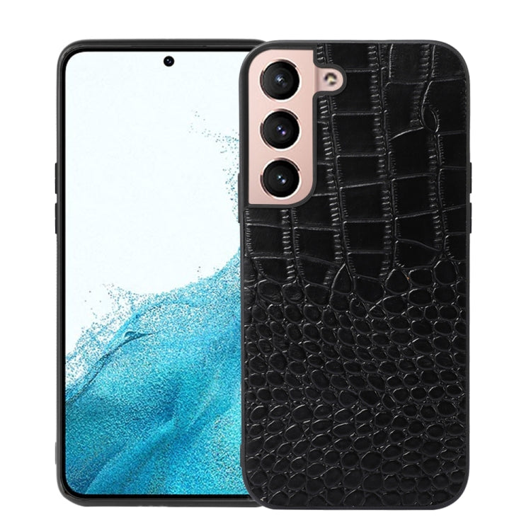 Custodia per telefono in pelle di vacchetta di coccodrillo, For Samsung Galaxy S22 5G, For Samsung Galaxy S22+ 5G, For Samsung Galaxy S22 Ultra 5G, For Samsung Galaxy Z Flip 3 5G, For Samsung Galaxy Z Fold2 5G, For Samsung Galaxy Z Fold3 5G