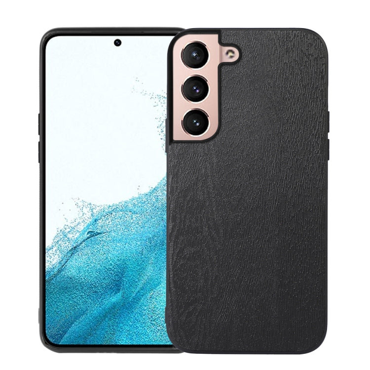 Custodia per telefono in PU con struttura in legno, For Samsung Galaxy S22 5G, For Samsung Galaxy S22+ 5G, For Samsung Galaxy S22 Ultra 5G, For Samsung Galaxy Z Flip 3 5G, For Samsung Galaxy Z Fold2 5G, For Samsung Galaxy Z Fold3 5G