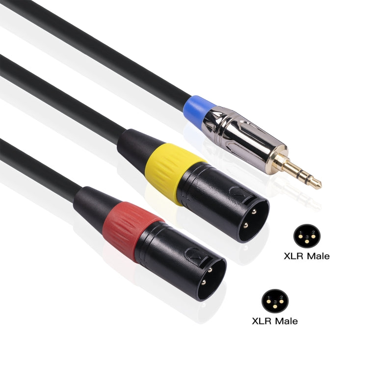TC194BUXK108YR-30 Cavo audio maschio da 3,5 mm a doppio maschio Canon, 3.5mm Male to Dual Canon Male