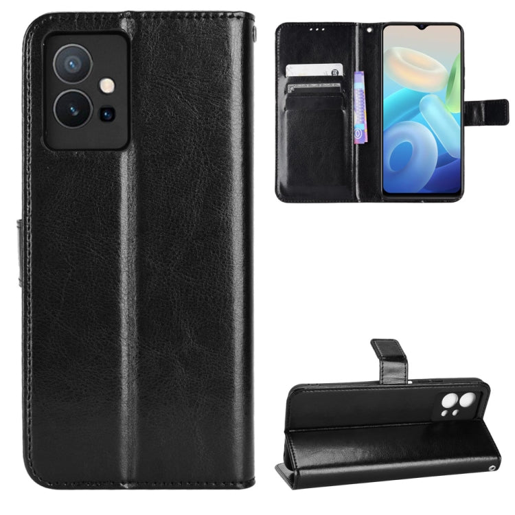 Cassa del telefono in pelle con texture retrò Crazy Horse, For vivo Y55 5G / T1 5G / Y75 5G, For Samsung Galaxy M33 5G, For Xiaomi Poco F4 GT / Redmi K50 Gaming, For Xiaomi Poco X4 NFC /Redmi Note 11 Pro China, For Xiaomi Black Shark 5