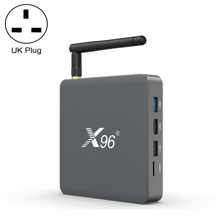 X96 X6 8K Smart TV BOX Lettore multimediale Android 11.0, RK3566 Quad Core ARM Cortex A55, RAM: 8 GB, ROM: 128 GB, 8GB+128GB, EU Plug, 8GB+128GB, US Plug, 8GB+128GB, UK Plug