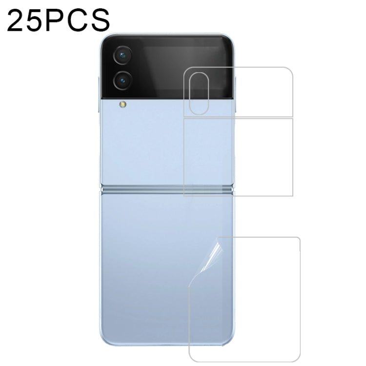 25 PCS Full Screen Protector Pellicola idrogel antideflagrante, For Samsung Galaxy Z Flip4(External Screen) (25 PCS), For Samsung Galaxy Z Flip4(Front Screen) (25 PCS), For Samsung Galaxy Z Fold4(Back Screen) (25 PCS)
