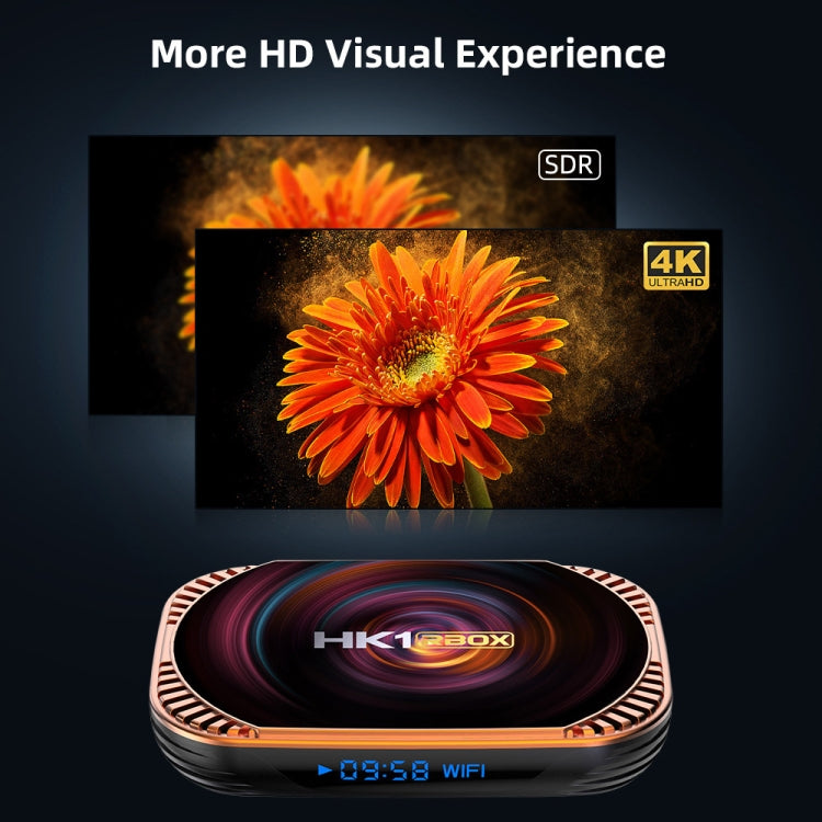 MECOOL HK1RBOX X4 TV Box 4K, CPU Android 11 Amlogic S905X4 con RC, 4GB+32GB, 4GB+64GB, 4GB+128GB