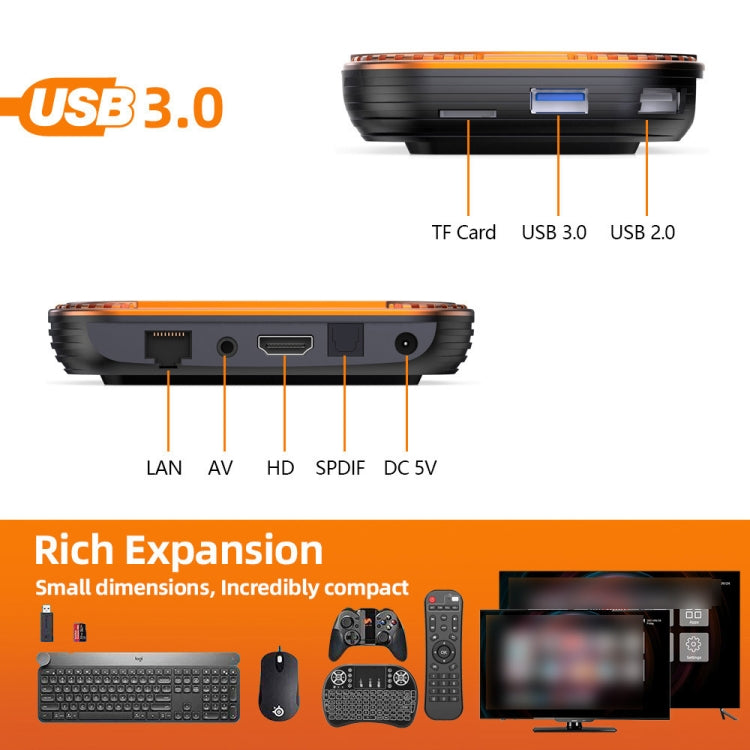 MECOOL HK1RBOX X4 TV Box 4K, CPU Android 11 Amlogic S905X4 con RC, 4GB+32GB, 4GB+64GB, 4GB+128GB