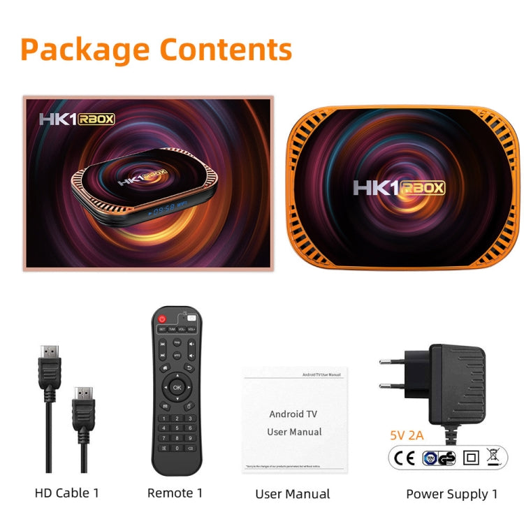MECOOL HK1RBOX X4 TV Box 4K, CPU Android 11 Amlogic S905X4 con RC, 4GB+32GB, 4GB+64GB, 4GB+128GB