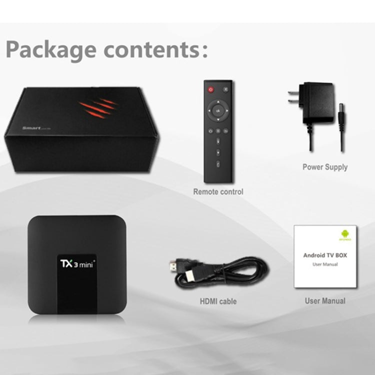 TX3 mini + Android 11.0 Smart TV Box, Amlogic S905W2 Quad Core, TX3 mini+, 2GB+16GB, 2.4GHz WiFi, TX3 mini+, 2GB+16GB, 2.4GHz / 5GHz WiFi, TX3 mini+, 4GB+32GB, 2.4GHz / 5GHz WiFi, TX3 mini+, 4GB+64GB, 2.4GHz / 5GHz WiFi