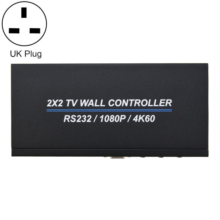 Controller da parete BT100 4K 60Hz 1080P 2 x 2 TV, US Plug, EU Plug, UK Plug, AU Plug