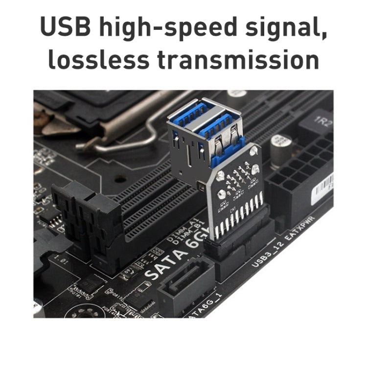 Convertitore adattatore da 10 pin a doppio USB 3.0 da 10 PC, PH21, PH22, PH22C