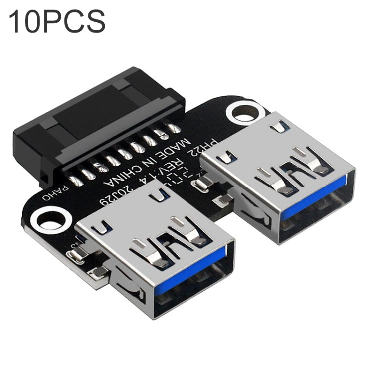 Convertitore adattatore da 10 pin a doppio USB 3.0 da 10 PC, PH21, PH22, PH22C