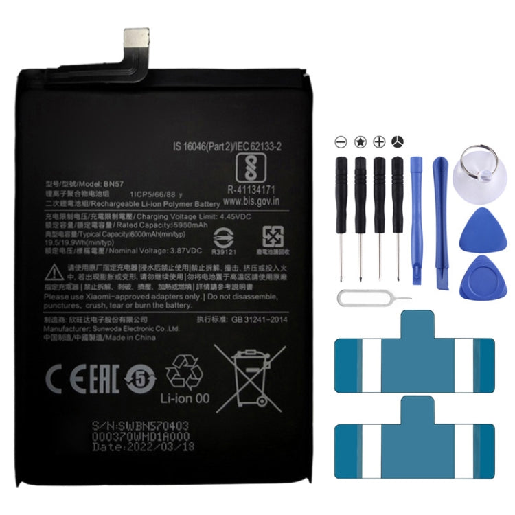 Sostituzione della batteria ai polimeri di litio per, BS06FA, BN60, BN80, BM4P, BN61