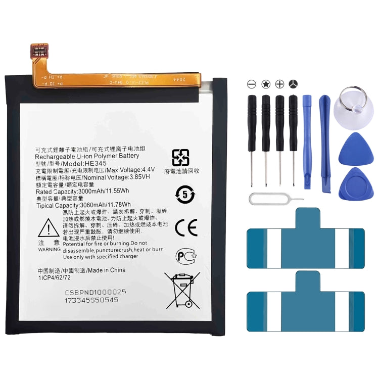 Batteria di ricambio ai polimeri di litio HQ480 4500 mAh per Nokia 8.3 5G