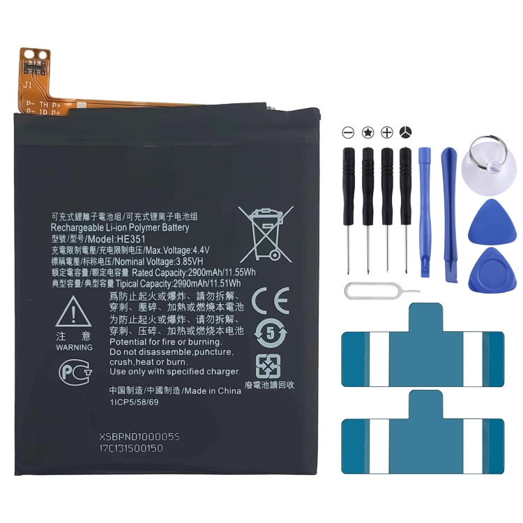 Batteria di ricambio ai polimeri di litio HQ480 4500 mAh per Nokia 8.3 5G