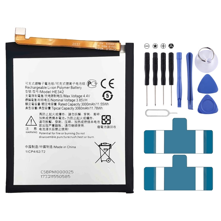 Batteria di ricambio ai polimeri di litio HQ480 4500 mAh per Nokia 8.3 5G